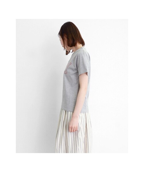 KBF（ケイビーエフ）の「STAY Tシャツ（トップス・レディース・ネイビー/杢グレー/オフ・one）」の7枚目の写真