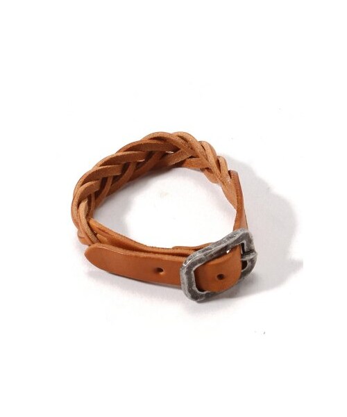 IL BISONTE（イルビゾンテ）の「IL BISONTE / イルビゾンテ: メッシュブレスレット（ブレスレット・バングル・ブラック/ブラウン/ベージュ・フリー）」の4枚目の写真