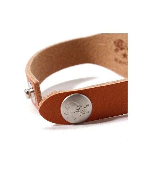 IL BISONTE（イルビゾンテ）の「IL BISONTE / イルビゾンテ: コンチョブレスレット（ブレスレット・バングル・ブラック/ブラウン/ベージュ・フリー）」の5枚目の写真