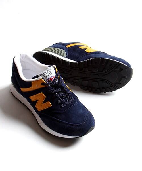 NEW BALANCE（ニューバランス）の「W576（シューズ・メンズ・イエロー/ネイビー・23.5/24.0/24.5）」の5枚目の写真