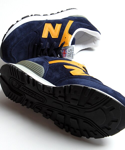 NEW BALANCE（ニューバランス）の「W576（シューズ・メンズ・イエロー/ネイビー・23.5/24.0/24.5）」の8枚目の写真