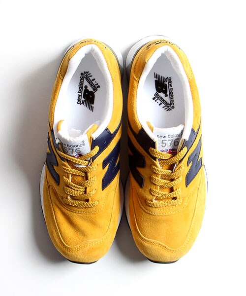 NEW BALANCE（ニューバランス）の「W576（シューズ・メンズ・イエロー/ネイビー・23.5/24.0/24.5）」の9枚目の写真