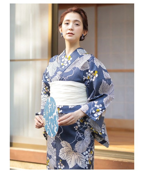 AMERICAN HOLIC（アメリカンホリック）の「夏の葡萄柄浴衣（）」 - WEAR