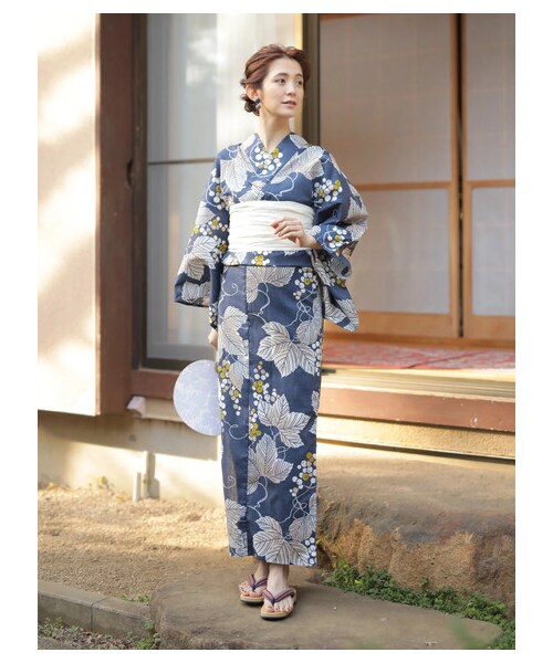 AMERICAN HOLIC（アメリカンホリック）の「夏の葡萄柄浴衣（）」 - WEAR