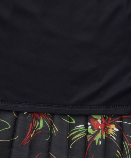 A part by（アパートバイ）の「Ｐムジハナプリーツマキシスカート（スカート・花柄(ナチュラル)/ベージュ/グリーン/花柄(ネイビー)）」の16枚目の写真