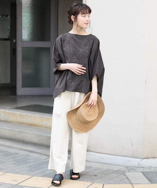 かぐれ（カグレ）の「刺繍ワイドプルオーバー（）」 - WEAR