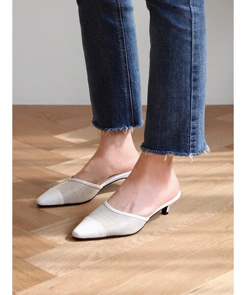 SAPPUN（サプン）の「Dupai（サンダル・レディース・Black/White・22.5-25.0cm）」の2枚目の写真