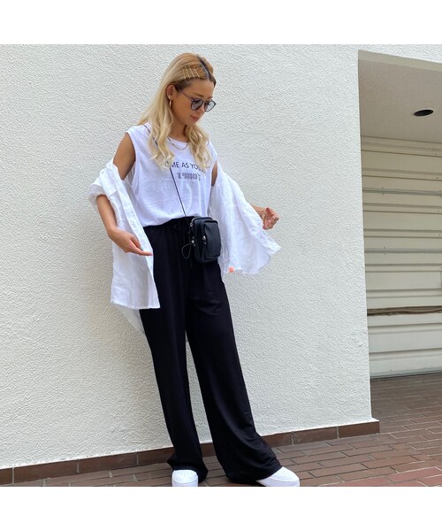no brand（ノーブランド）の「テロテロさらさらワイパン（その他パンツ・レディース・その他）」の3枚目の写真