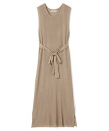 GRL | ウエストリボンニットワンピース(ワンピース)