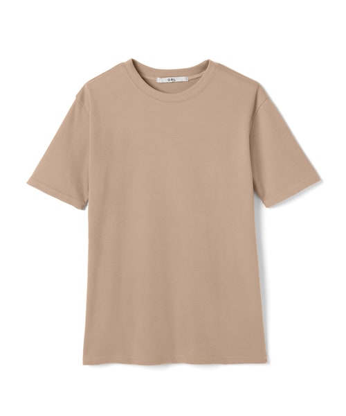 GRL(グレイル)の「ベーシッククルーネックTシャツ(Tシャツ/カットソー・レディース・ブラック/ベージュ/オフホワイト・F)」の3枚目の写真
