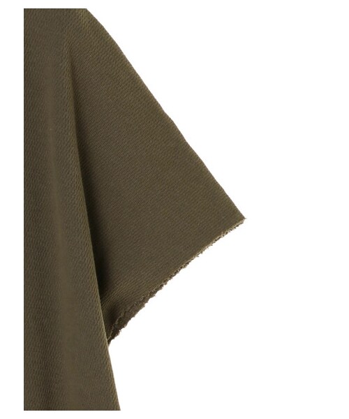 GARAGE OF GOOD CLOTHING（ガレージオブグッドクロージング）の「ダメージ入りサーマルカットソー（トップス・ホワイト/ブラック/カーキ・F）」の4枚目の写真