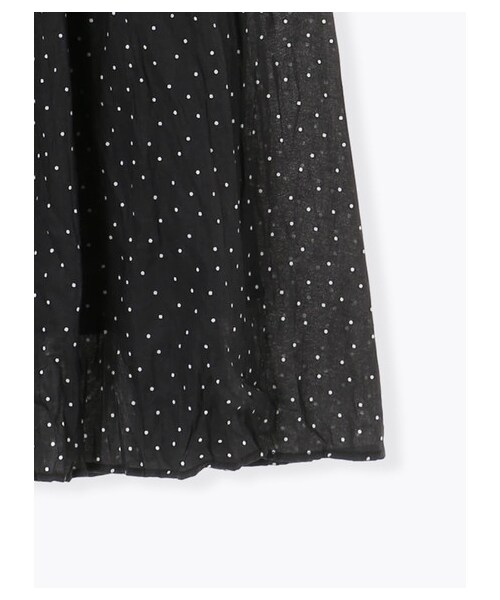 Samansa Mos2(サマンサ モスモス)の「クリンクルスカート(スカート・オフホワイト/チャコールグレー/ブラック・F)」の5枚目の写真