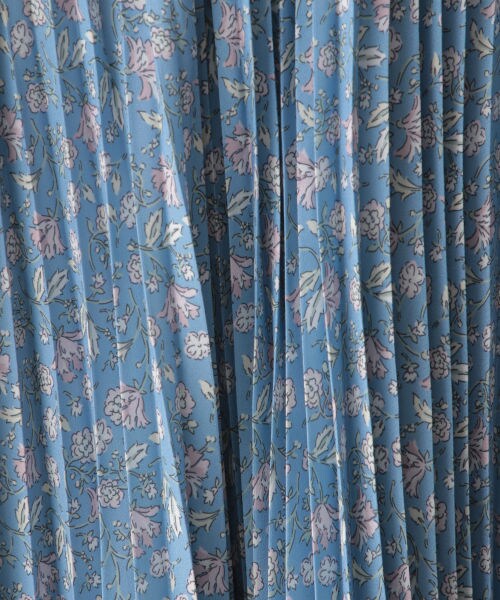 mysty woman（ミスティウーマン）の「カット小花柄シフォンワンピース（ワンピース/ドレス・オフホワイト/ライトグレー/ベージュ）」の18枚目の写真