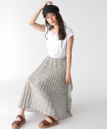 mysty woman | カット小花柄シフォンワンピース(ワンピース/ドレス)