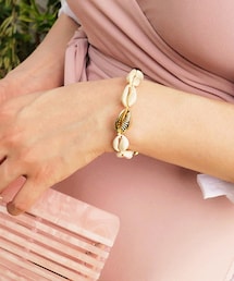 DHOLIC | カウリーシェルブレスレット(ブレスレット)