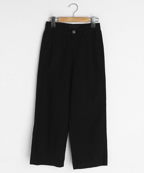 DHOLIC（ディーホリック）の「リネンワイドパンツ（その他パンツ・レディース・ホワイト/ベージュ/ブルー/ブラック・S/M/L）」の2枚目の写真