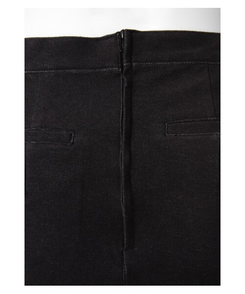 k3&co.（ケイスリーアンドコー）の「CURVE SKIRT（スカート・レディース・BLACK/BLUE・S）」の6枚目の写真