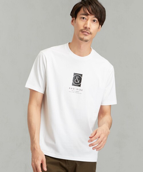 VIP【 】ロゴプリント クルーネック Tシャツ★Green ロゴプリント クルーネックTシャツ N051413 - L / グリーン