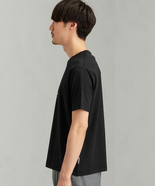 VIP【 】ロゴプリント クルーネック Tシャツ★Green オペーク ドット クリップ OPAQUE.CLIP サーフロゴTシャツ【洗濯