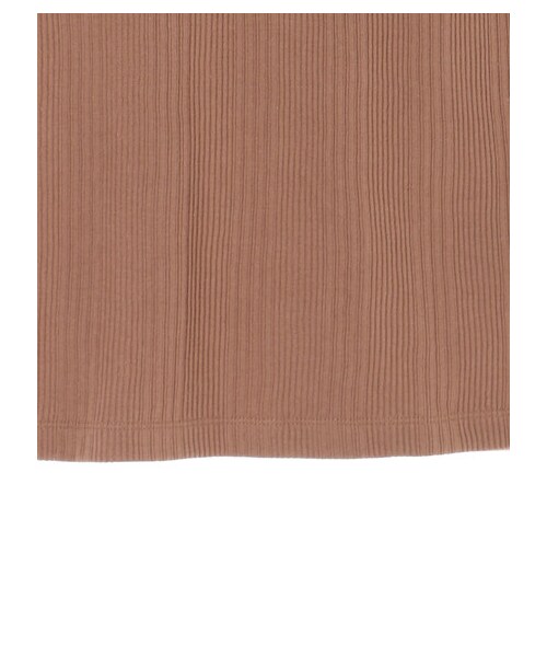 Green　Parks（グリーンパークス）の「抗菌防臭 ランダムテレコタンク（トップス・オフホワイト/ブラック/ブラウン/カーキ・F）」の5枚目の写真