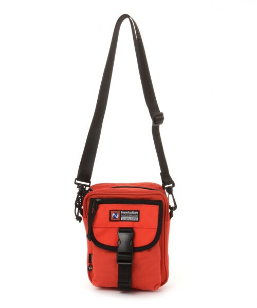 GLOBAL WORK（グローバルワーク）の「ショルダー（バッグ・ブラック/レッド/パープル）」の2枚目の写真