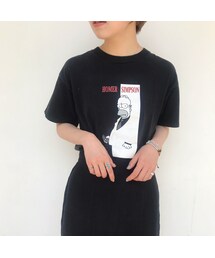 USED | 90's〜　Homer Simpson　SCARFACE　パロディーTシャツ(Tシャツ/カットソー)