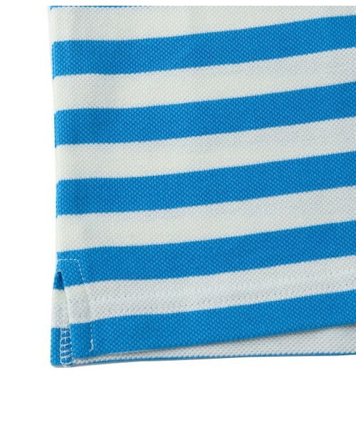 MAISON KITSUNE ボーダーポロシャツ Mサイズ Maison Kitsune（メゾンキツネ）の「KITSUNE ボーダー