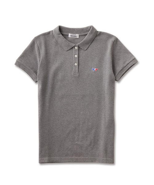MAISON KITSUNE paris ポロシャツ Maison Kitsune（メゾンキツネ）の「KITSUNEトリコロール