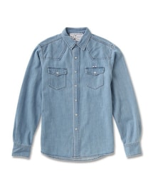 メゾンキツネ　デニムシャツ　未使用 楽天市場】メゾンキツネ MAISON KITSUNE シャツジャケット