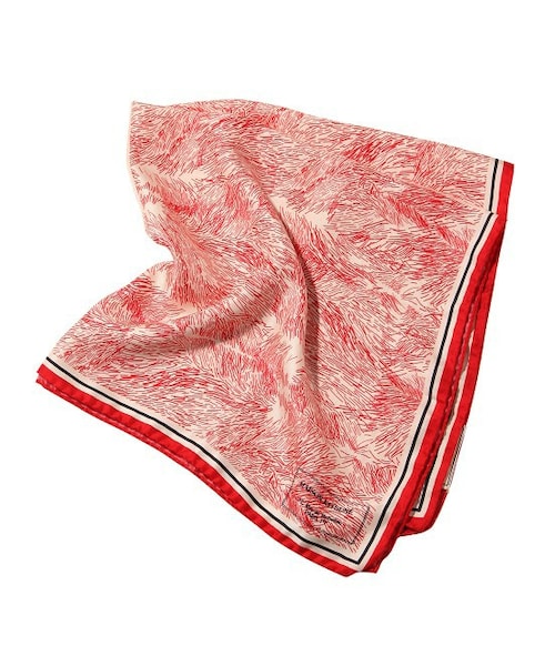 Maison Kitsune（メゾンキツネ）の「シルクスカーフ SILK CARRE