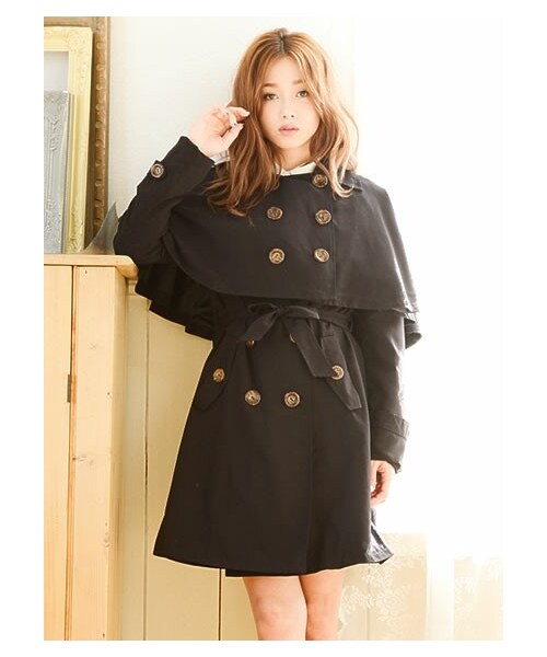 ガウンコート☆クラシカル ツイード☆トレンチコート☆ロングコート  