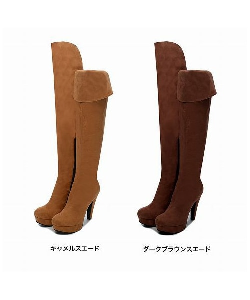 Re:EDIT（リエディ）の「美脚細足+12cmヒール2WAYスムースorスエード