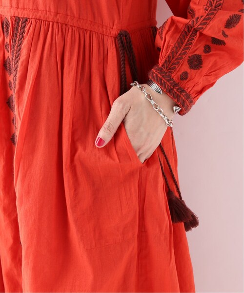 美品✨SARA MALLIKA CIN EMB LONG DRESS ワンピース JOURNAL STANDARD（ジャーナルスタンダード）の「【SARA MALLIKA