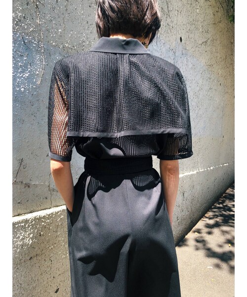 PAMEO POSE メッシュボレロオールインワン PAMEO POSE メッシュボレロオールインワン - メルカリ