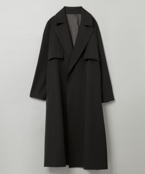 ジーナシス　トレンチコート　ブラック JEANASIS（ジーナシス）の「Big Trench Coat（）」 - WEAR