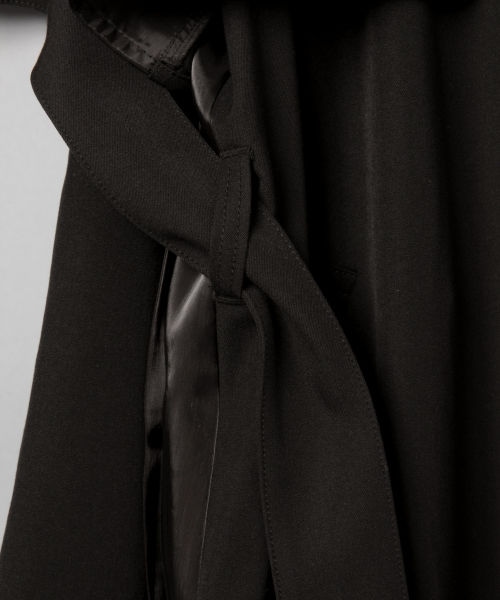 JEANASIS（ジーナシス）の「シャイニープリーツトレンチ【先行予約