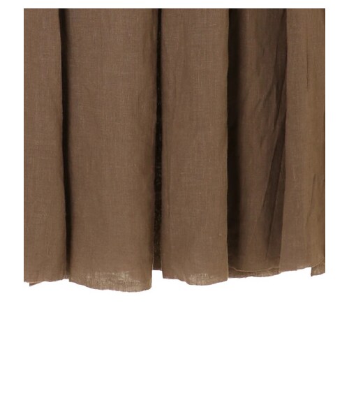 GARAGE OF GOOD CLOTHING（ガレージオブグッドクロージング）の「フレンチリネンボリュームギャザースカート（スカート・レッド/ベージュ/カーキ・F）」の5枚目の写真