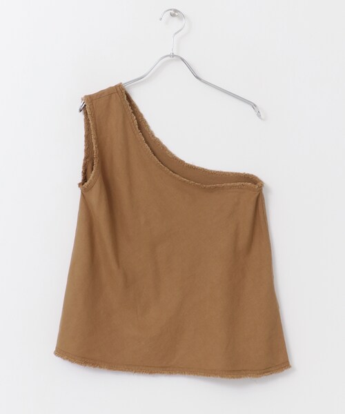 SENSE OF PLACE by URBAN RESEARCH（センスオブプレイスバイアーバンリサーチ）の「リネンワンショルダートップス（トップス・レディース・GREIGE/BROWN・FREE）」の7枚目の写真