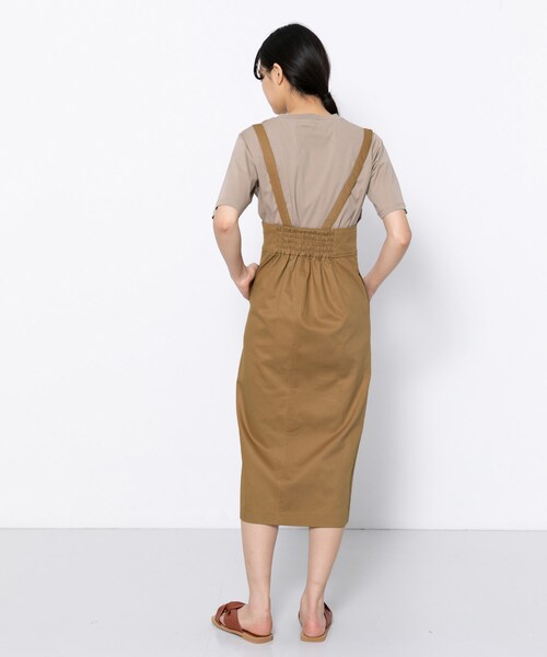 SENSE OF PLACE by URBAN RESEARCH（センスオブプレイスバイアーバンリサーチ）の「サスツキアイラインスカート（スカート・レディース・BLACK/GREIGE/BROWN・S/M）」の7枚目の写真