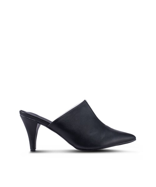 mid heel mules