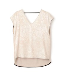 NINE | NINE トロピカルジャガードブラウス(シャツ/ブラウス)