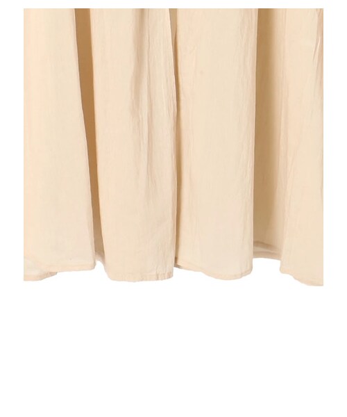 AMERICAN HOLIC（アメリカンホリック）の「袖シャーリングガウンワンピース（ワンピース/ドレス・チャコールグレー/ベージュ/カーキ・F）」の11枚目の写真