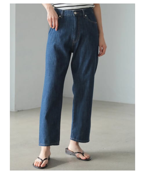 AMERICAN HOLIC（アメリカンホリック）の「ストレートシンチバックデニム（パンツ・インディゴ/ワンウォッシュ・M/L）」の10枚目の写真
