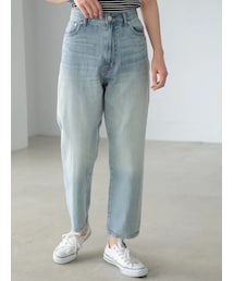 AMERICAN HOLIC | ストレートシンチバックデニム(パンツ)