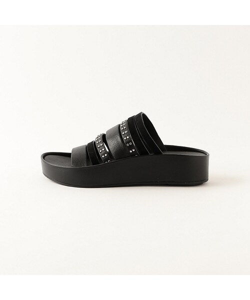 SOL SANA（ソルサナ）の「【SOL SANA】WOMEN サンダル Hayden Flatform SS192S416N（サンダル・レディース・ホワイト/ブラック・22.5〜23.0cm/23.0〜23.5cm/22.5~23.0/23.0~23.5）」の2枚目の写真