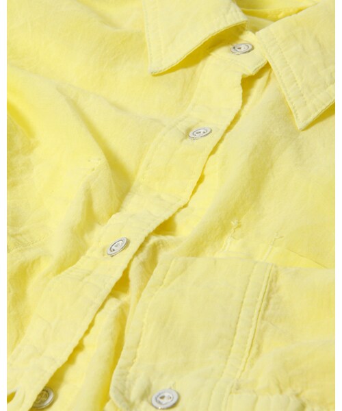 VICKY(ビッキー)の「オゾンボイルカラーシャツ(トップス・レディース・ホワイト/ピンク/ブルー/イエロー/グリーン・M)」の10枚目の写真