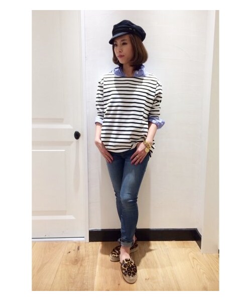 Deuxieme Classe(ドゥーズィエムクラス)の「PATRICIA(カットソー・Tシャツ・レディース・ブラック/ホワイト・フリー)」の12枚目の写真