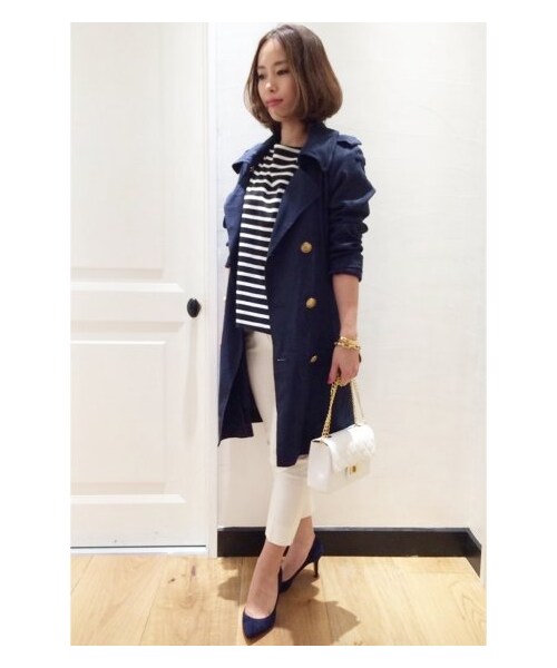 Deuxieme Classe(ドゥーズィエムクラス)の「PATRICIA(カットソー・Tシャツ・レディース・ブラック/ホワイト・フリー)」の14枚目の写真