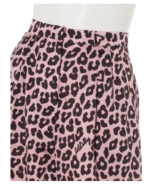 lilLilly（リルリリー）の「レオパードパンツ（パンツ・レディース・PINK/BEIGE・S/M）」の6枚目の写真