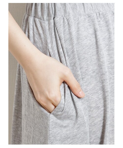 Green Parks fuuwa（グリーンパークスフーワ）の「【Special Price】・カットマキシフレアスカート（スカート・レディース・オフホワイト/杢グレー/ネイビー・F）」の7枚目の写真